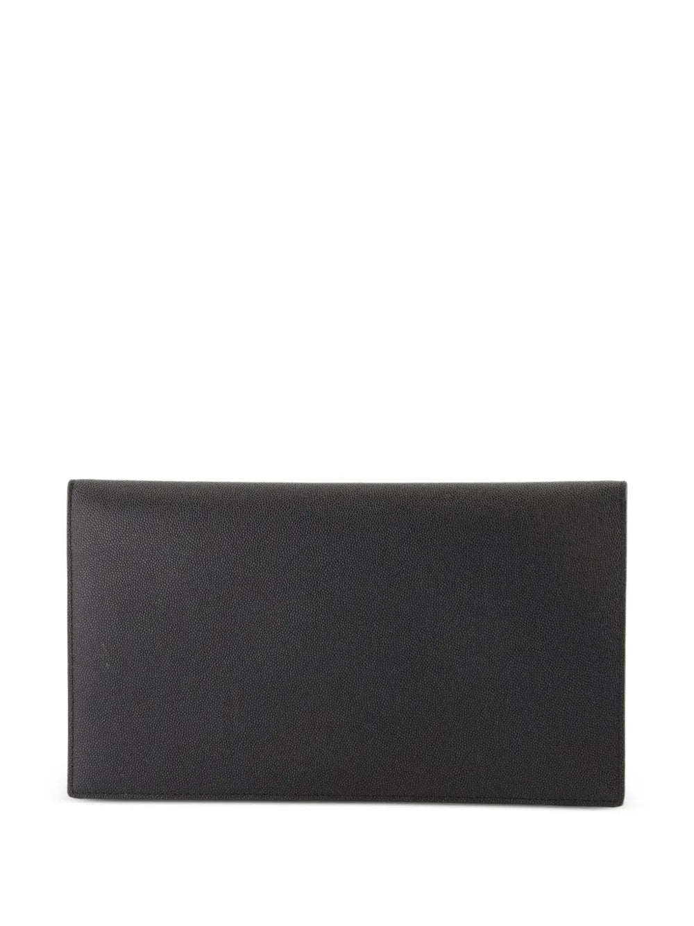 Saint Laurent medium Uptown logo-plaque clutch bag (SM)