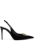 Dolce & Gabbana logo-plaque heels (SM)
