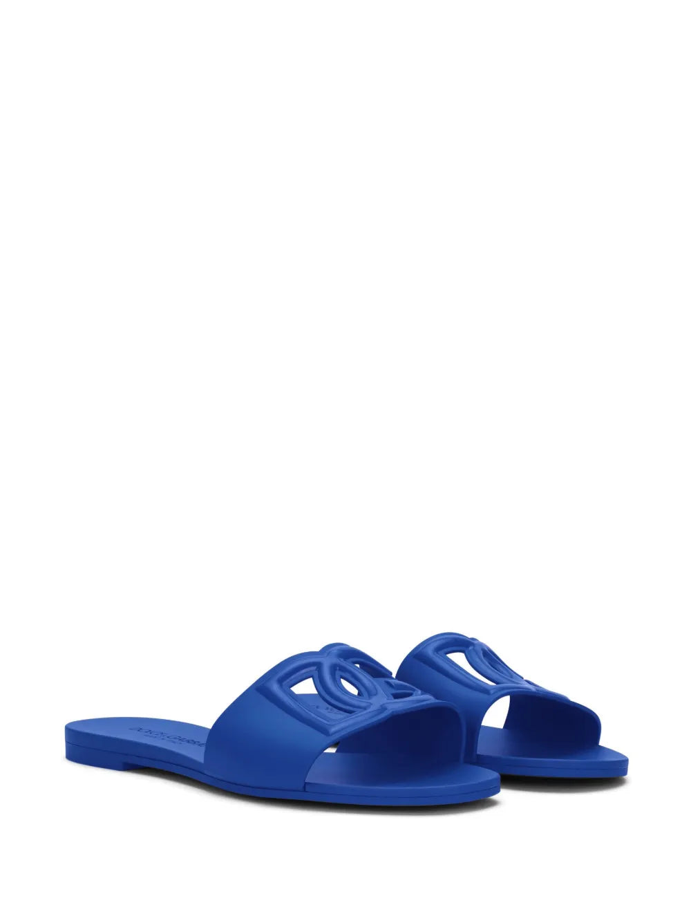 Dolce & Gabbana beachwear slides in rubber (SM)