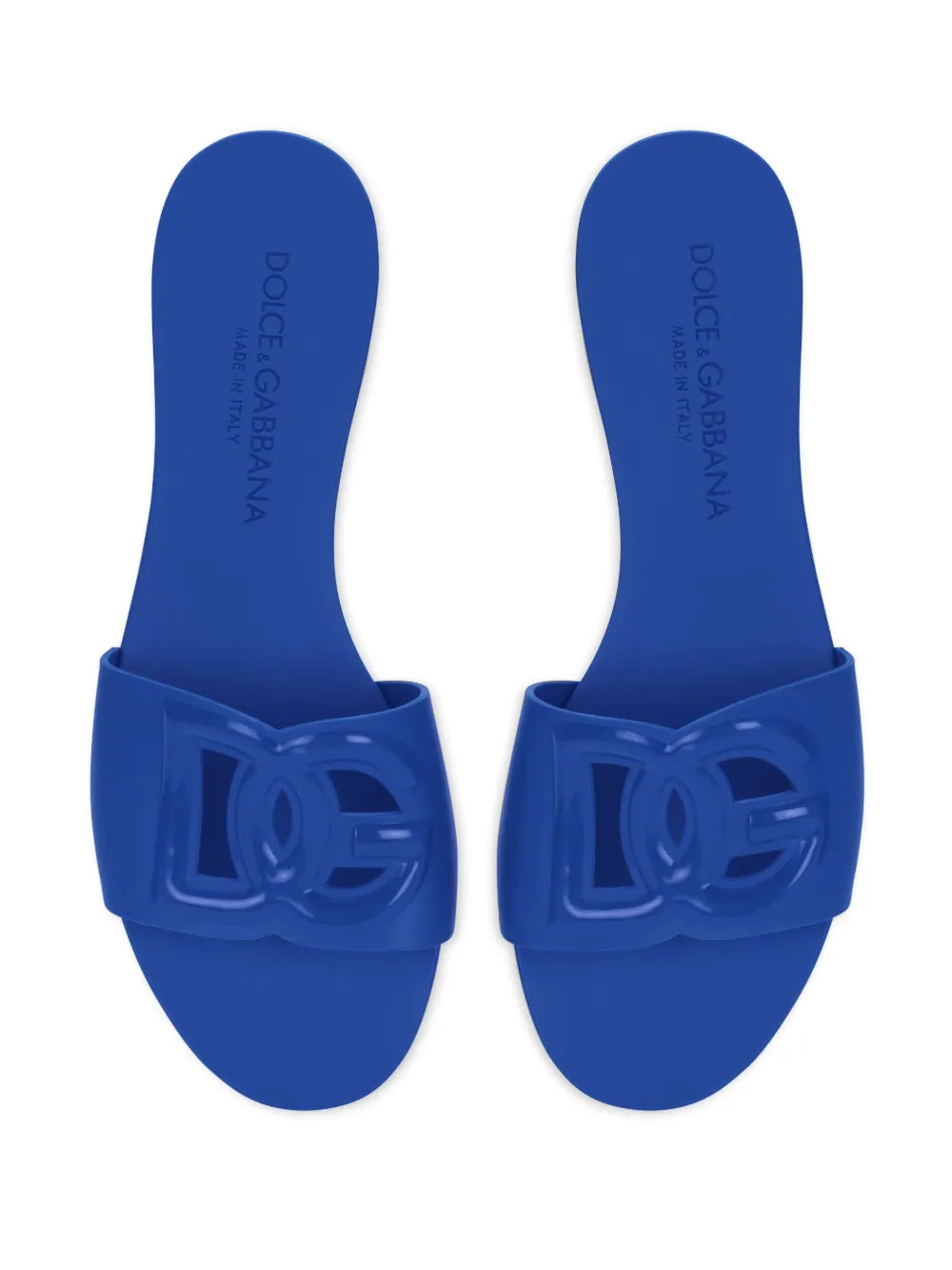 Dolce & Gabbana beachwear slides in rubber (SM)