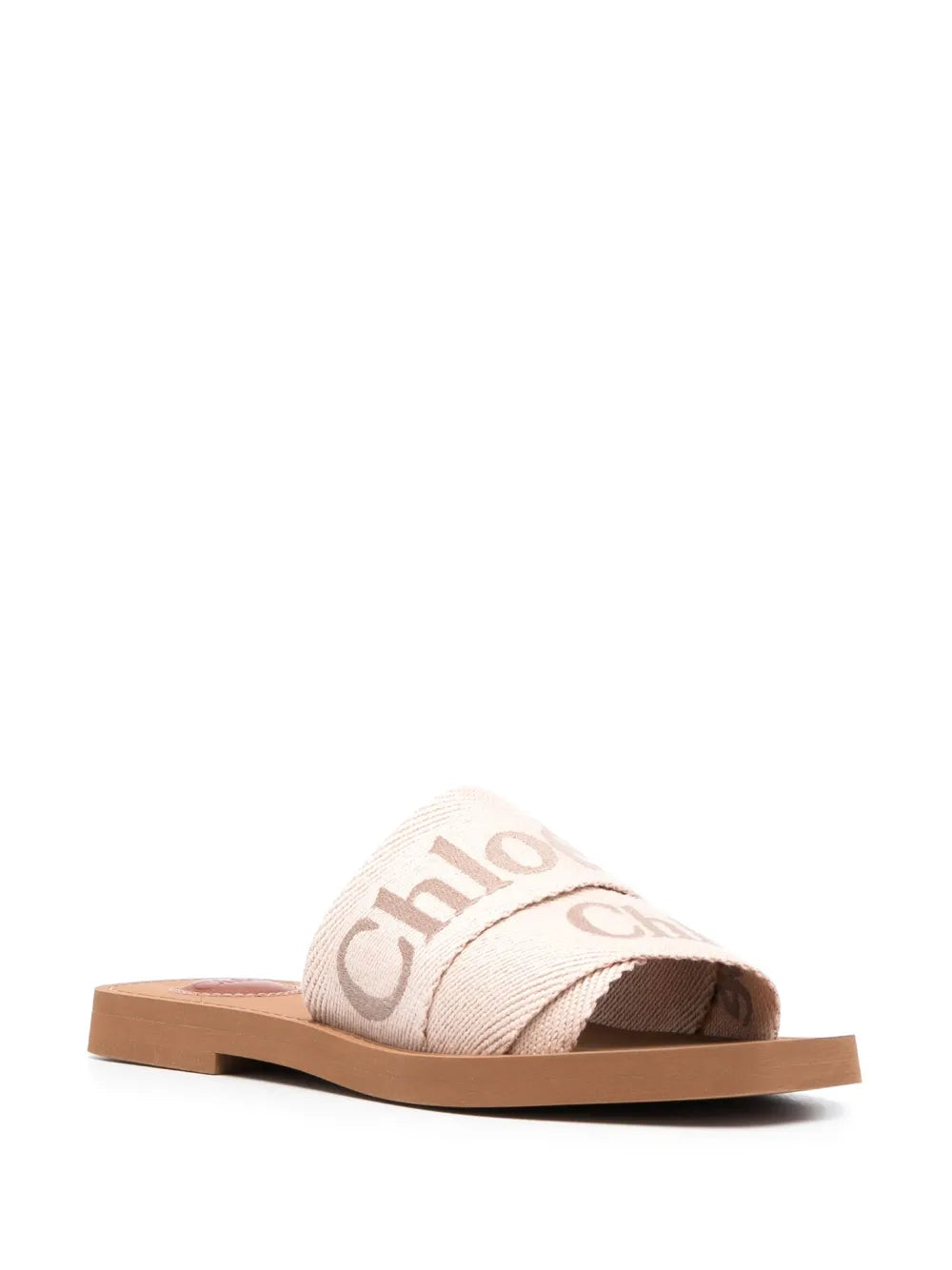 Chloé Woody logo-print slides (SM)