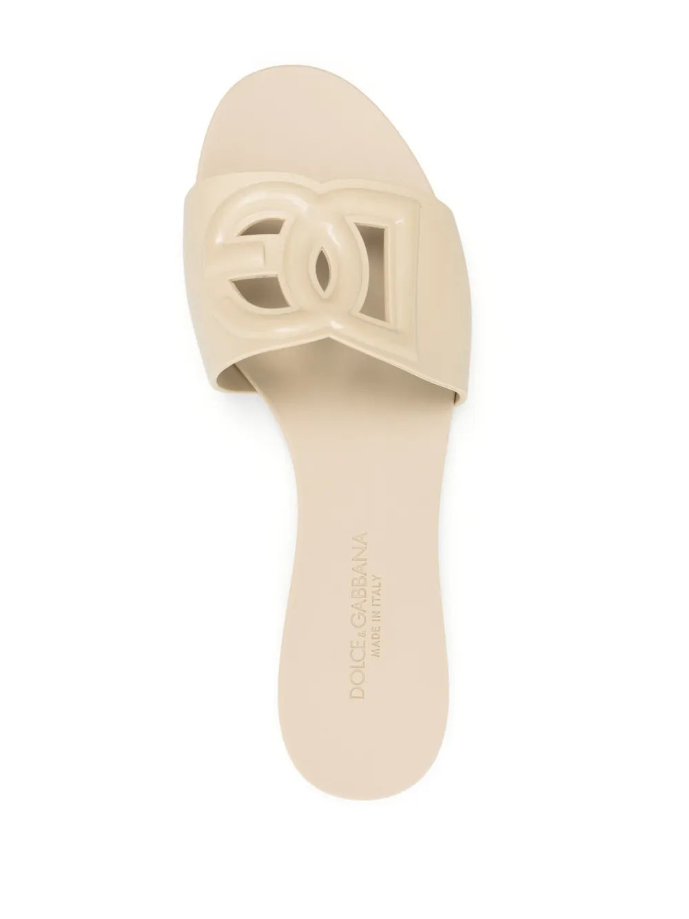 Dolce & Gabbana beachwear slides in rubber (SM)