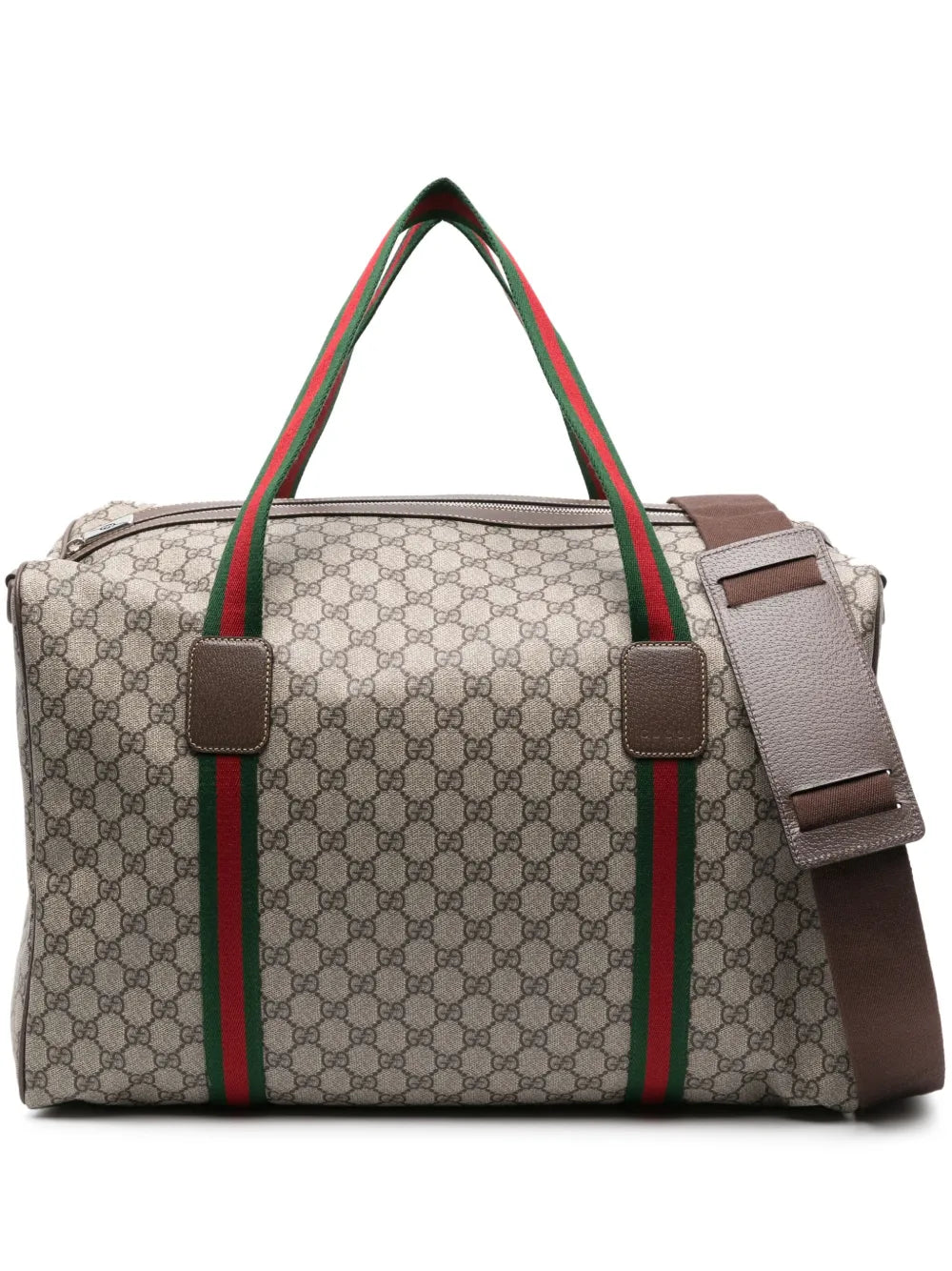 Gucci medium Web-stripe duffle bag (SM)