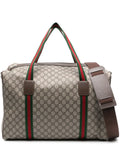 Gucci medium Web-stripe duffle bag (SM)