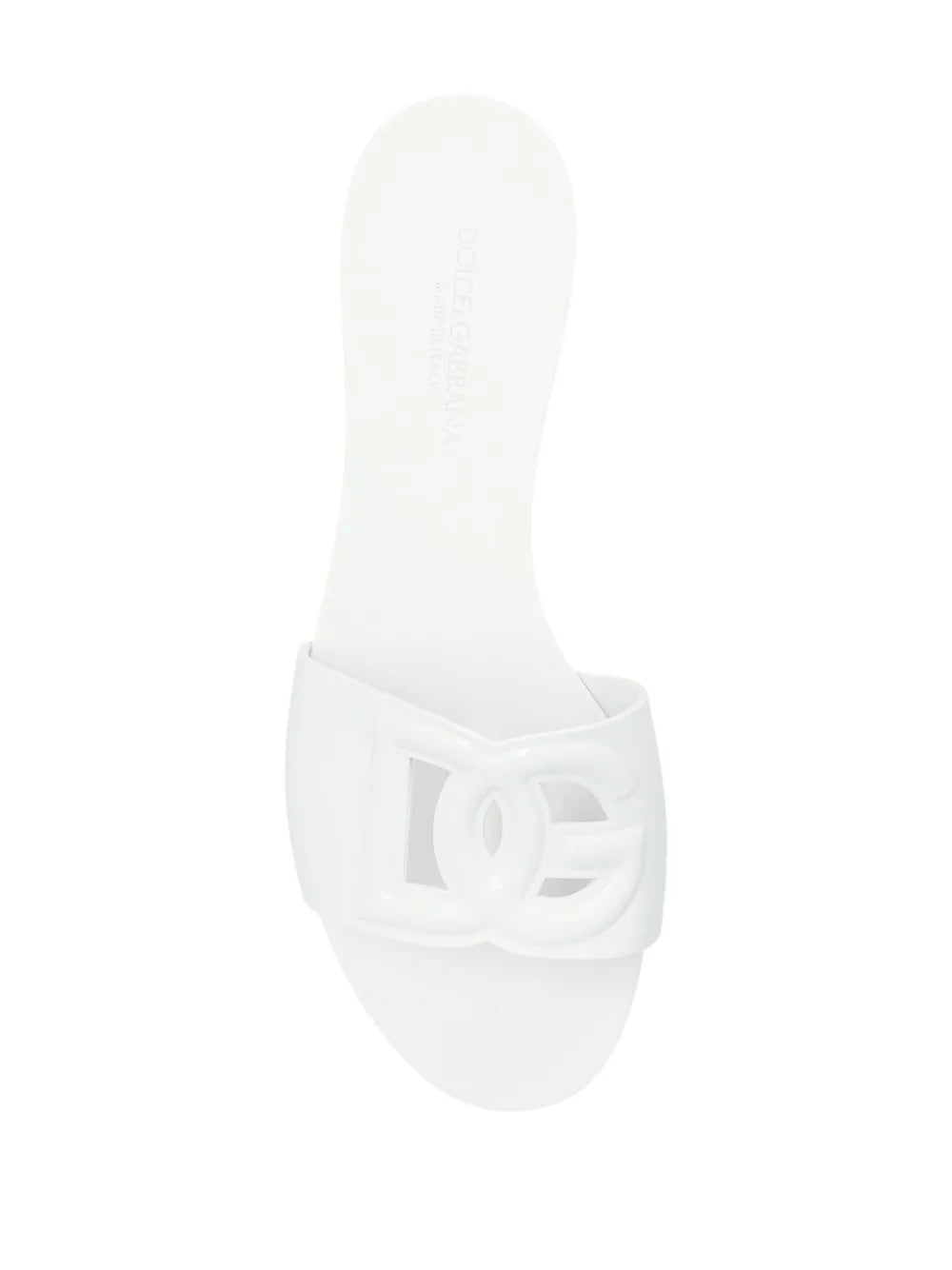 Dolce & Gabbana beachwear slides in rubber (SM)