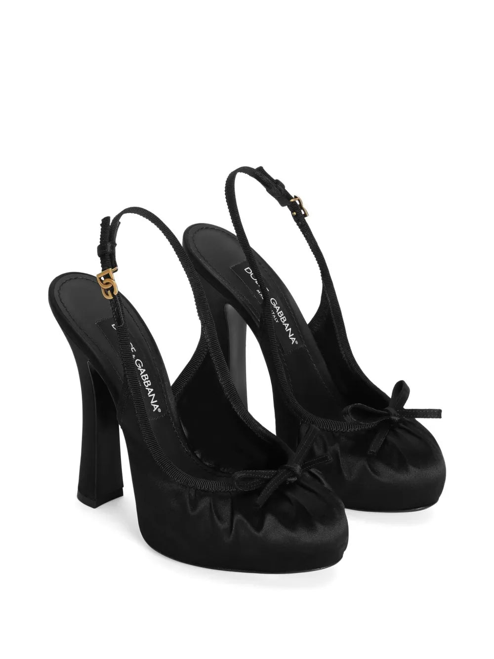 Dolce & Gabbana satin heels (SM)