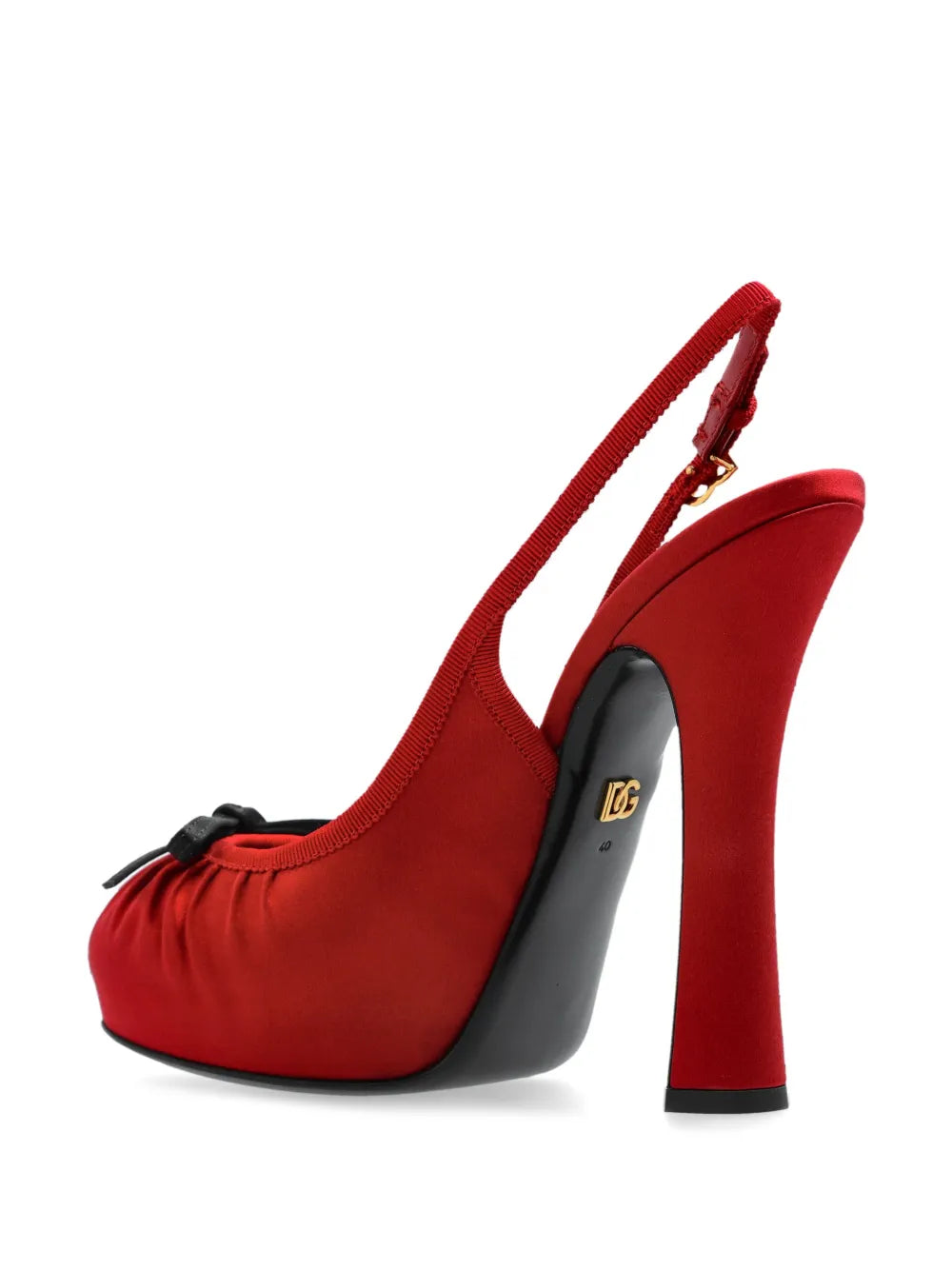 Dolce & Gabbana satin heels (SM)