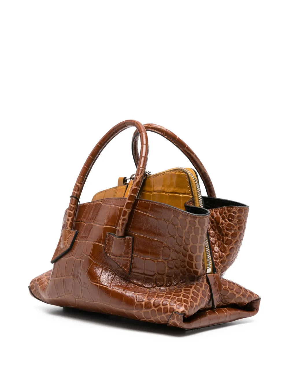 The Attico La Passeggiata top-handle mini tote bag (SM)