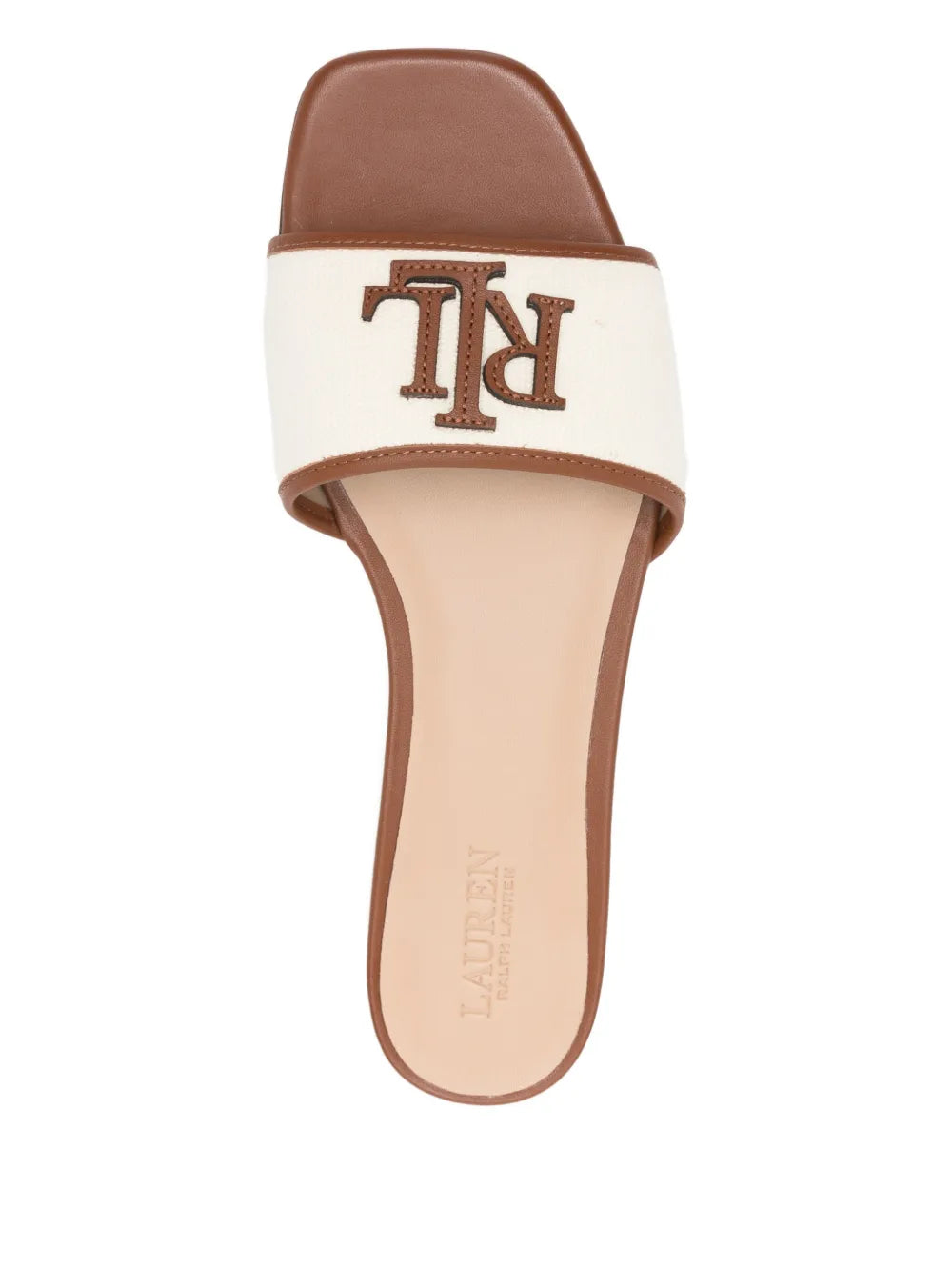 Lauren Ralph Lauren monogram slides (SM)