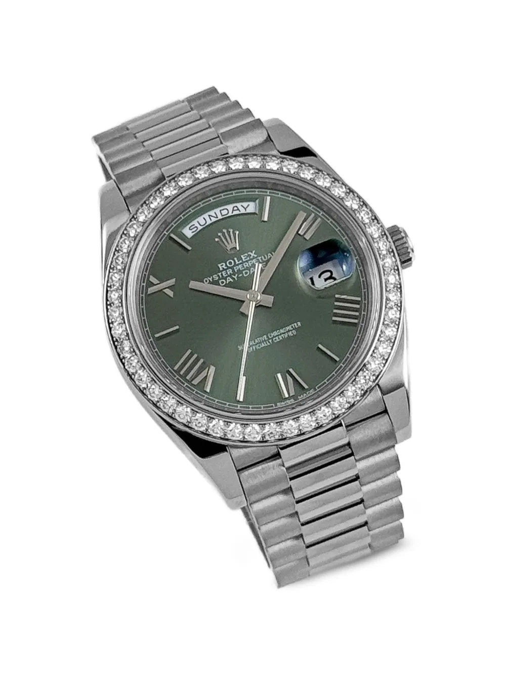 Rolex Day Date date window 40mm watch (SM)