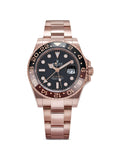 Rolex GMT-Master II Root Beer date window 40mm watch (SM)