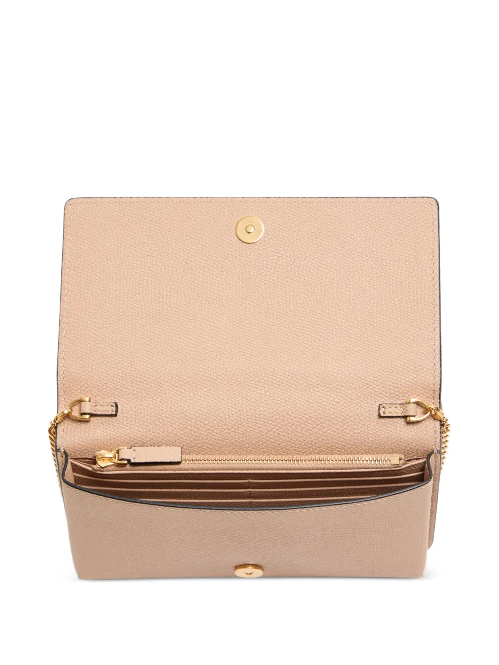 Valentino V Logo signature grainy calfskin wallet bag (SM)