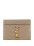 Saint Laurent Cassandre Matelassé leather cardholder (SP)