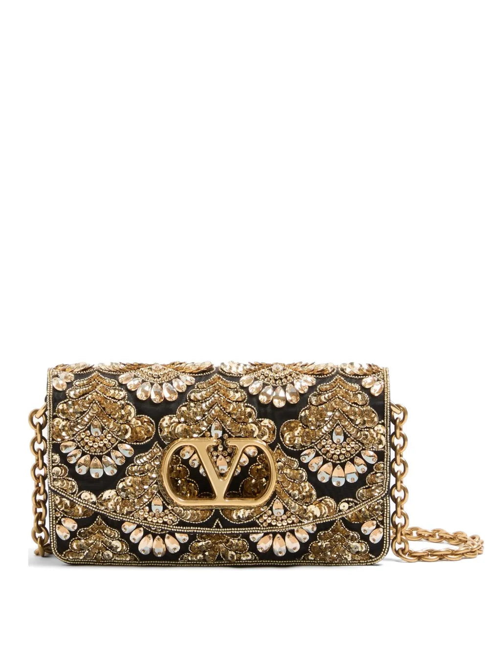 Valentino Vain small, embroidered clutch bag (SM)