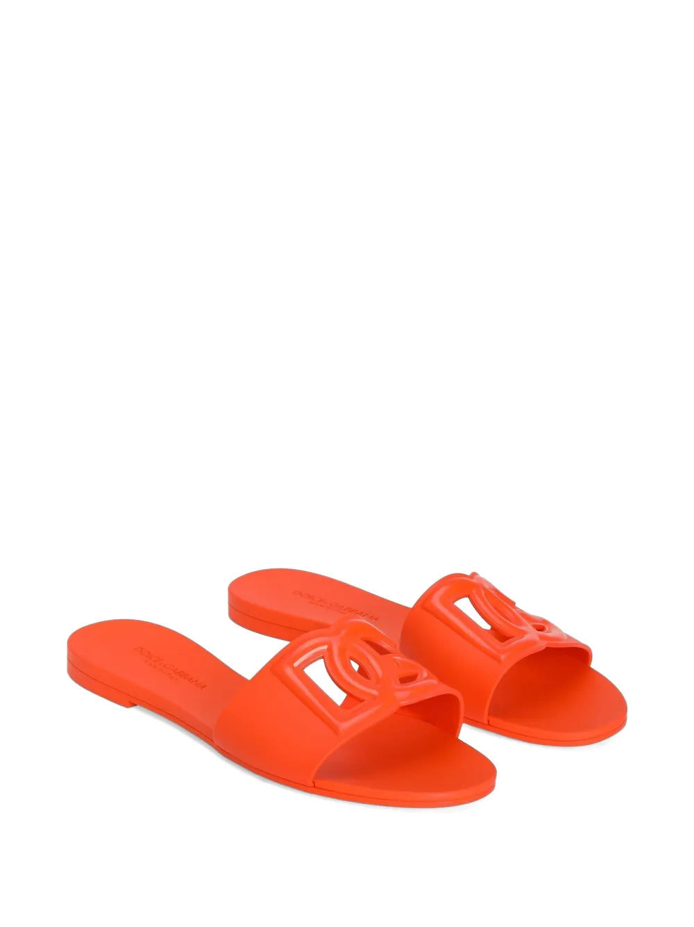 Dolce & Gabbana beachwear slides in rubber (SM)