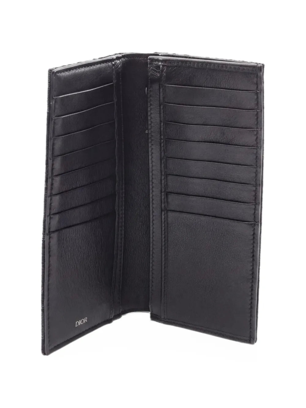 Christian Dior Oblique jacquard bi-fold wallet (SM)