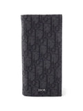 Christian Dior Oblique jacquard bi-fold wallet (SM)