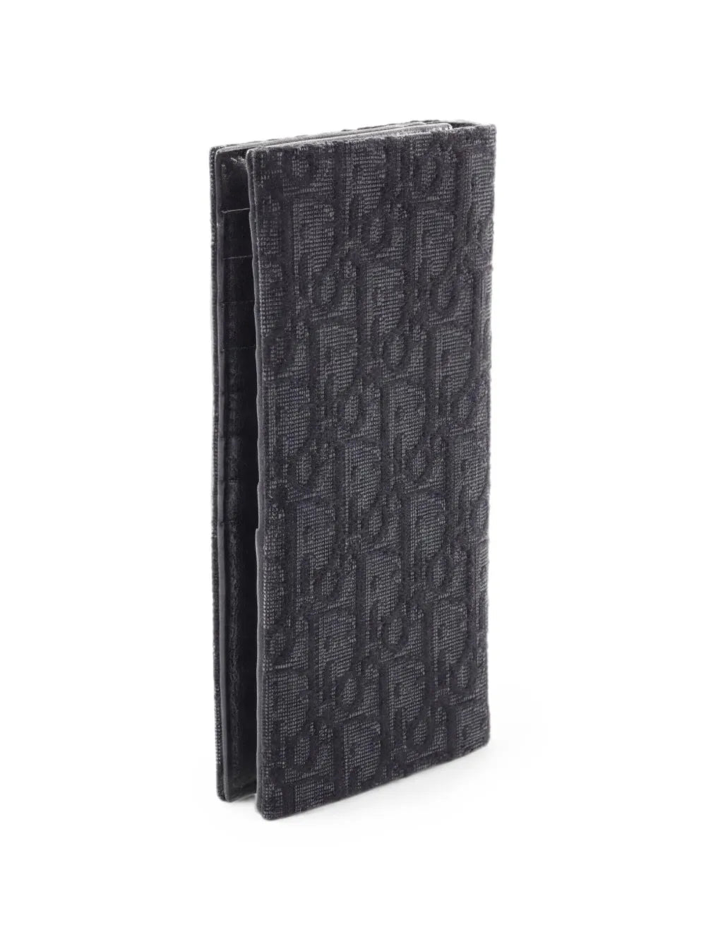 Christian Dior Oblique jacquard bi-fold wallet (SM)