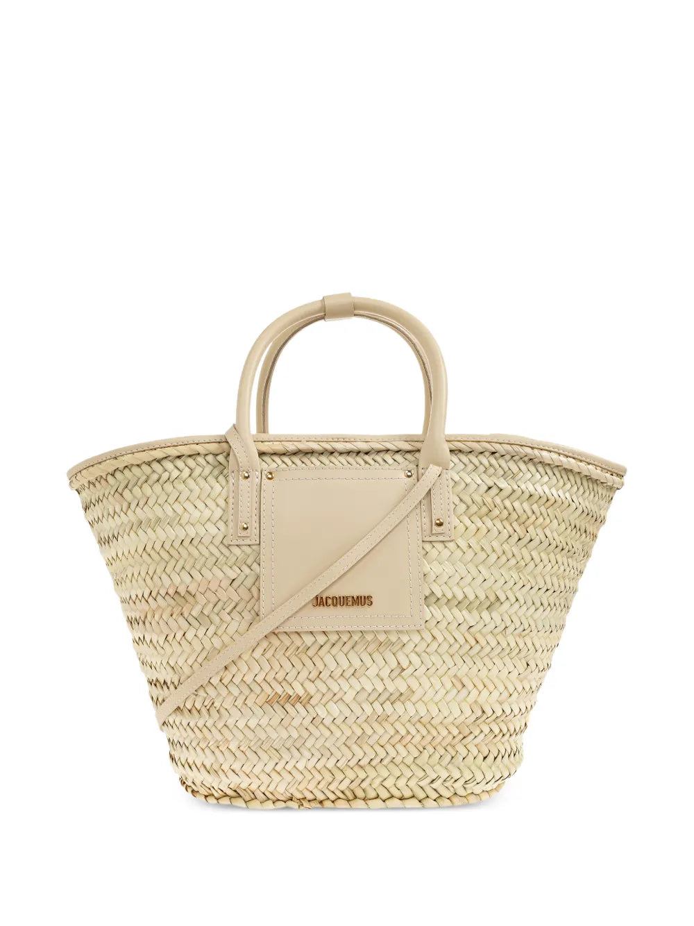 Jacquemus the Soli basket raffia bag (SM)