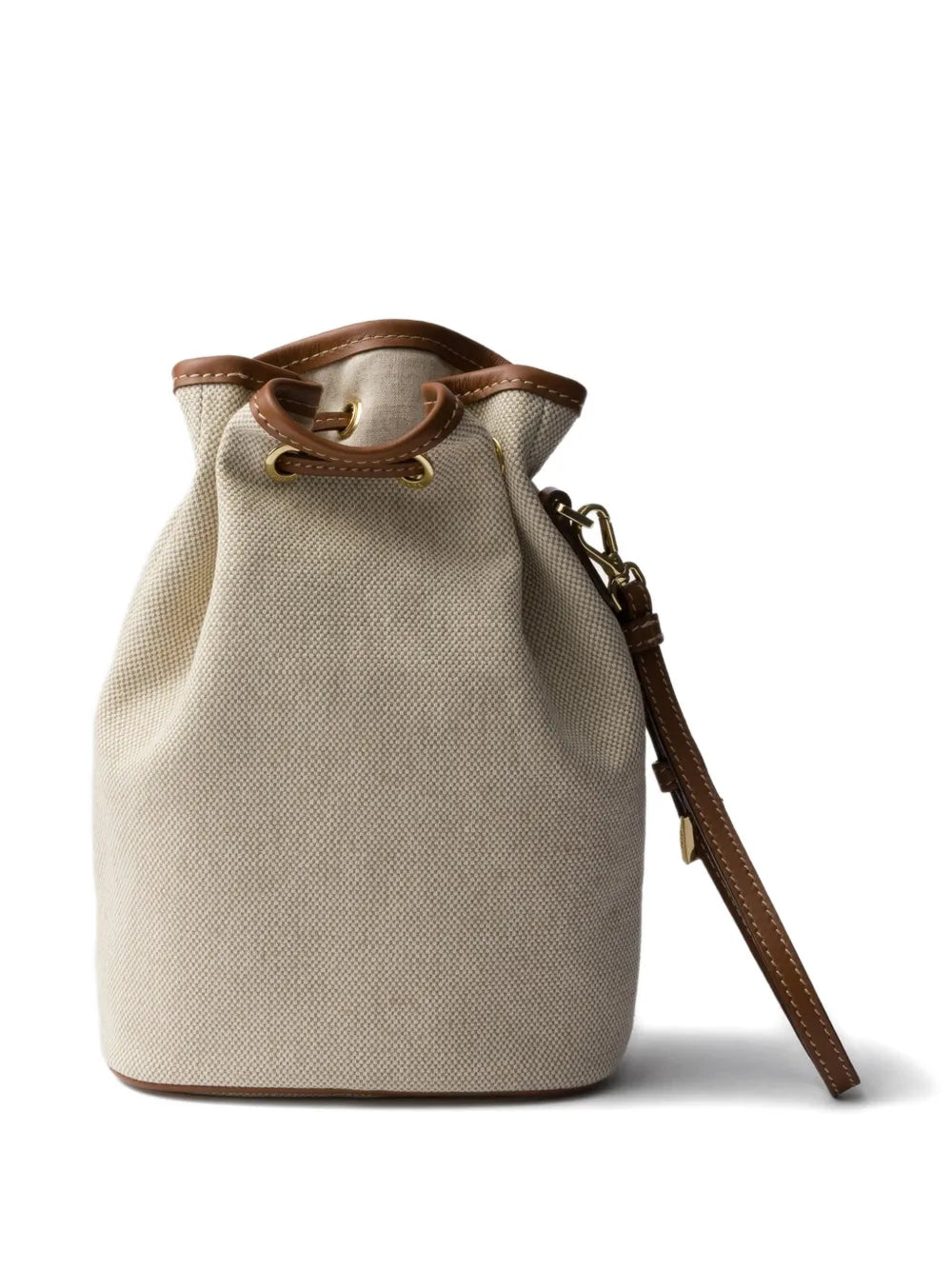 PRADA Canvas and leather pouch (SM)