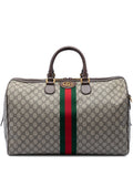 Gucci Medium GG Supreme Web Ophidia Carry on Duffle Bag Boston bag (SM)