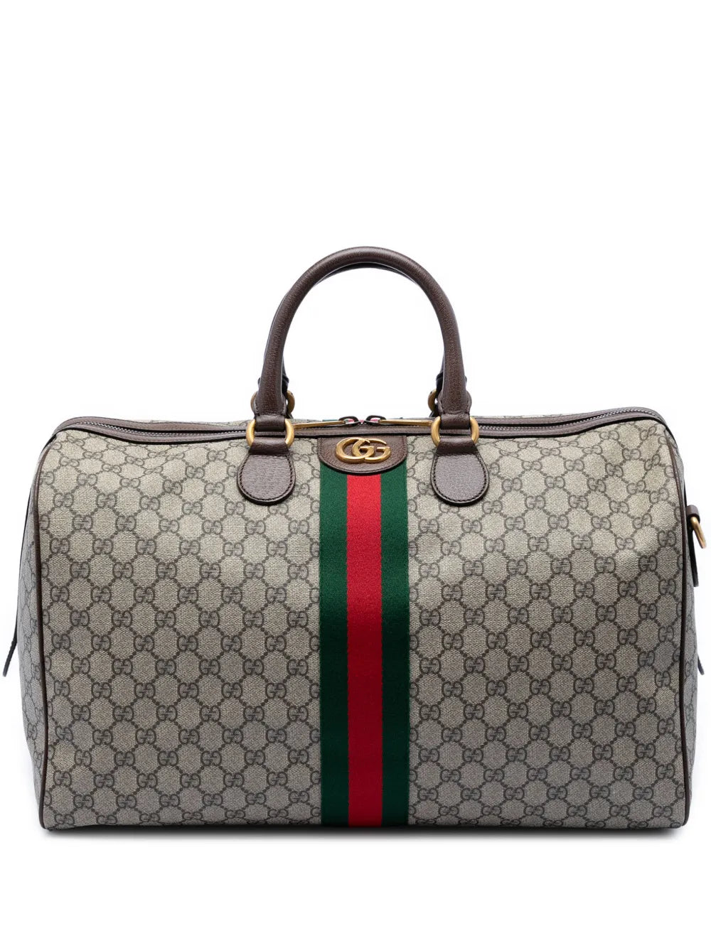 Gucci Medium GG Supreme Web Ophidia Carry on Duffle Bag Boston bag (SM)