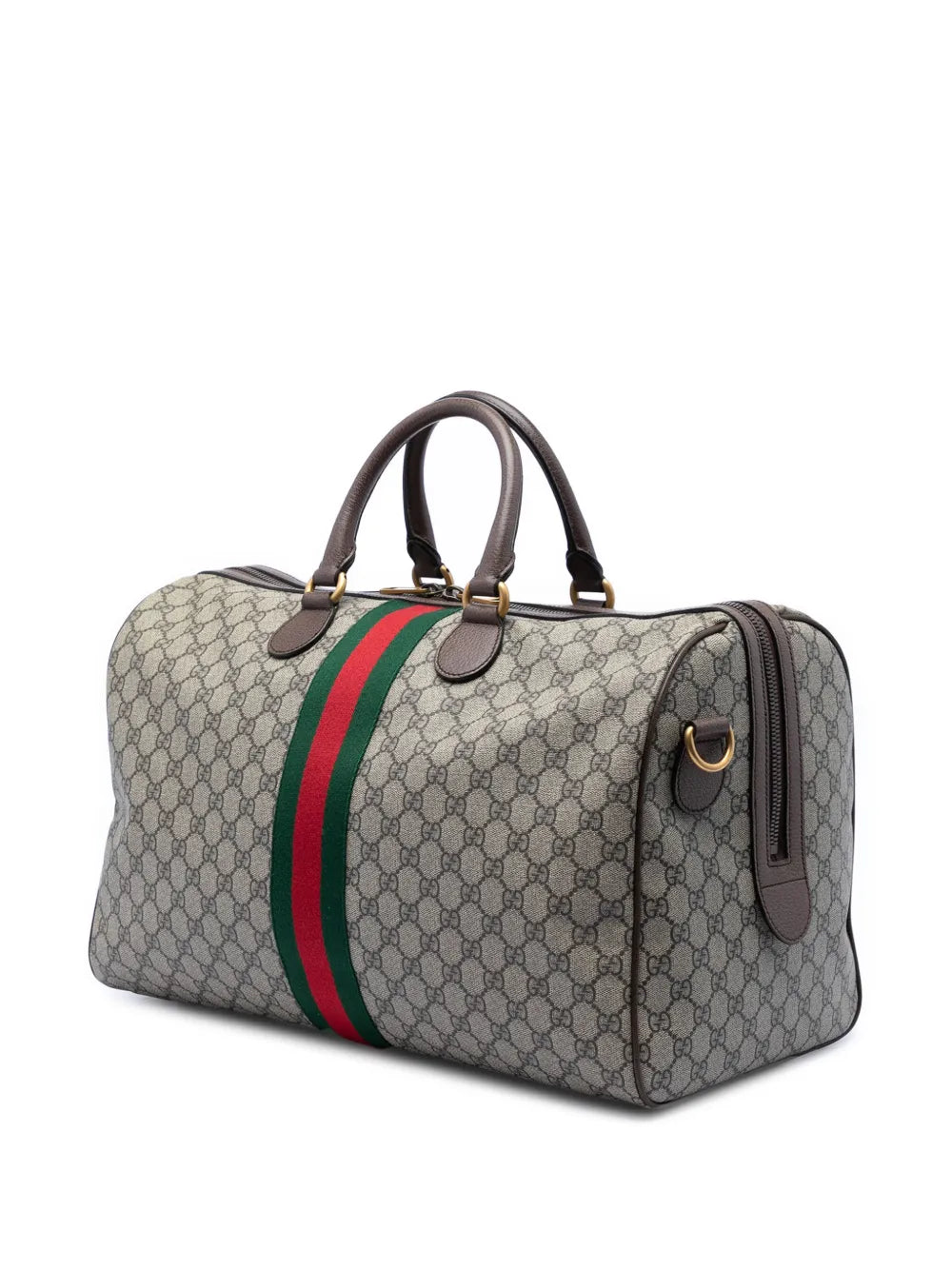 Gucci Medium GG Supreme Web Ophidia Carry on Duffle Bag Boston bag (SM)