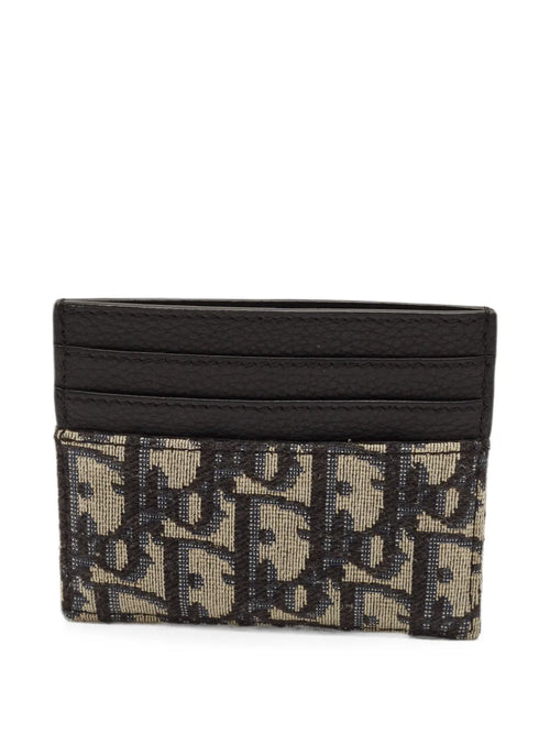 Christian Dior Pre-Owned Oblique card holder (SM)