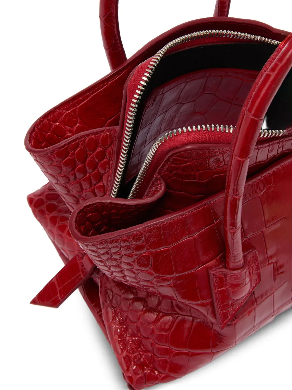 The Attico La Passeggiata top-handle mini tote bag (SM)