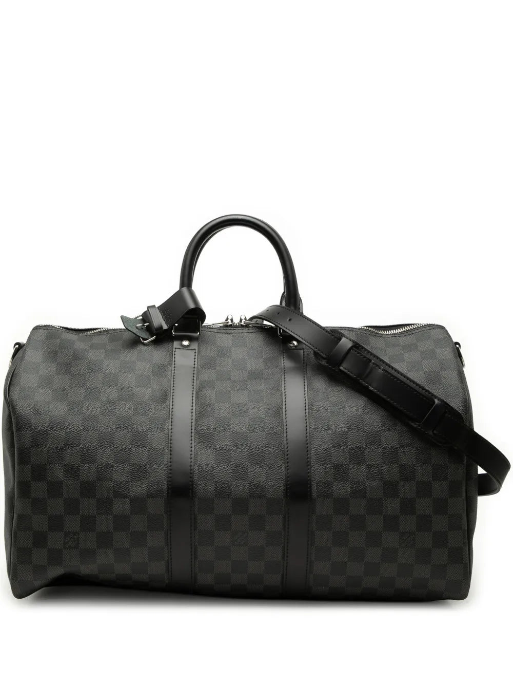 Louis Vuitton Damier Graphite Keepall Bandolier travel bag (SM)