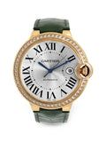 Cartier Ballon Bleu diamond 42mm watch (SM)