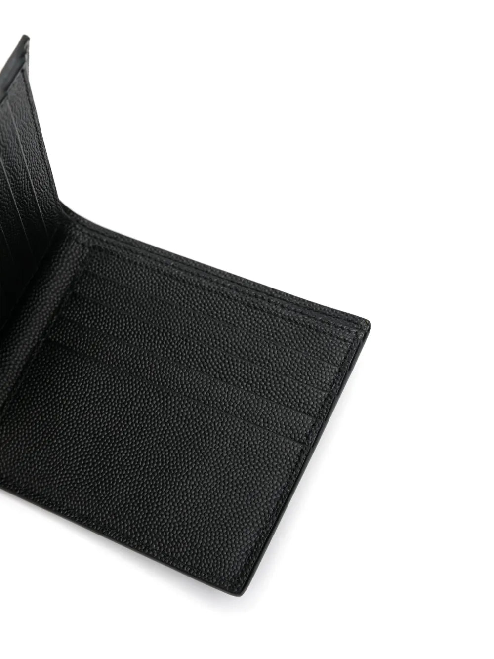 Saint Laurent Cassandre-logo leather wallet (SM)